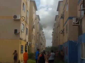 Incêndio atinge apartamento no residencial Vila Jardim após curto-circuito