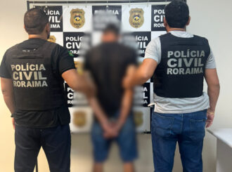 Pintor é preso em RR por tentar matar jovem após ela cobrar dívida de R$ 350