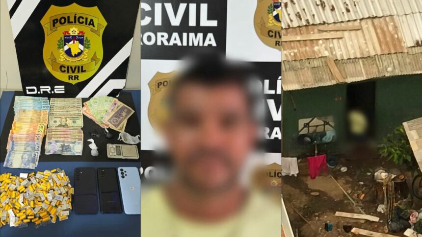 Investigado por vender drogas no centro de Boa Vista é preso