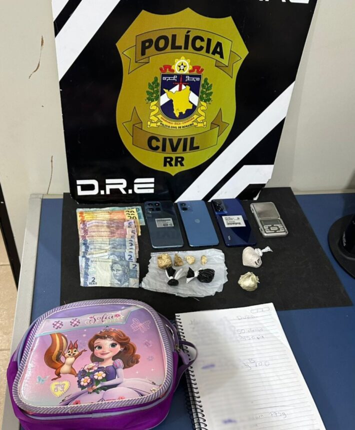 Investigada por fazer delivery de drogas é presa no Asa Branca