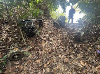 Operação Catrimani II inutiliza maquinário utilizado no garimpo ilegal em Terra Indígena Yanomami