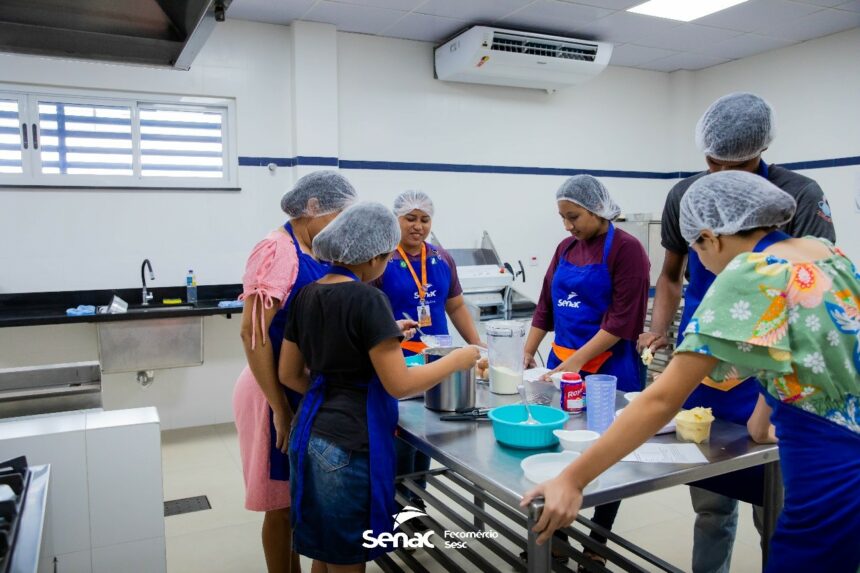 Senac Roraima oferta 36 vagas para curso de gastronomia em São Luiz do Anauá