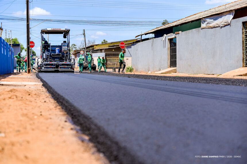 Boa Vista: ruas do 13 de Setembro recebem obras de recapeamento