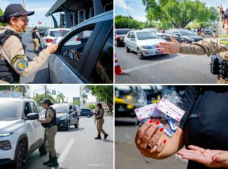 Blitz educativa em alusão ao Dia da Mulher orienta condutores de Boa Vista