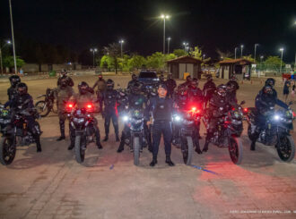 Cerimônia marca encerramento do 1º Curso de Motociclista e Batedor com demonstração operacional