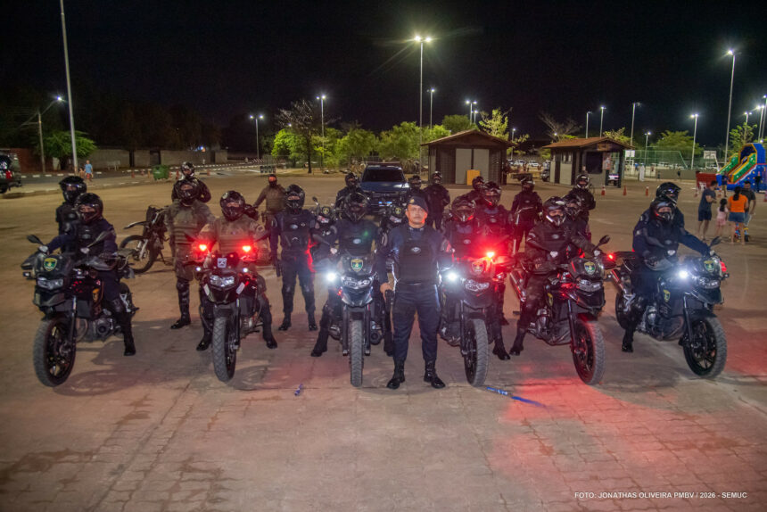 Cerimônia marca encerramento do 1º Curso de Motociclista e Batedor com demonstração operacional