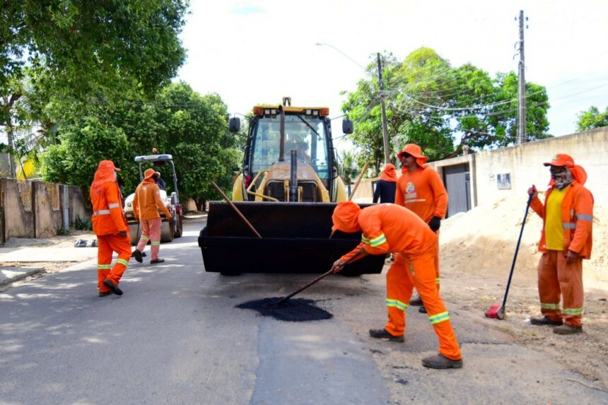 Operação Tapa-Buraco: 163 vias foram recuperadas em 35 bairros da capital