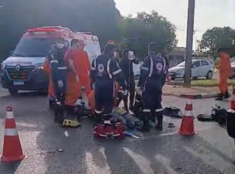 Acidente entre moto e bicicleta deixa um homem morto em avenida de Boa Vista