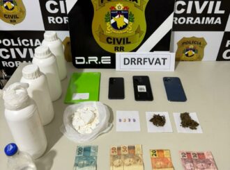 Dois jovens são presos por tráfico de cocaína, skunk, ecstasy e lança-perfume