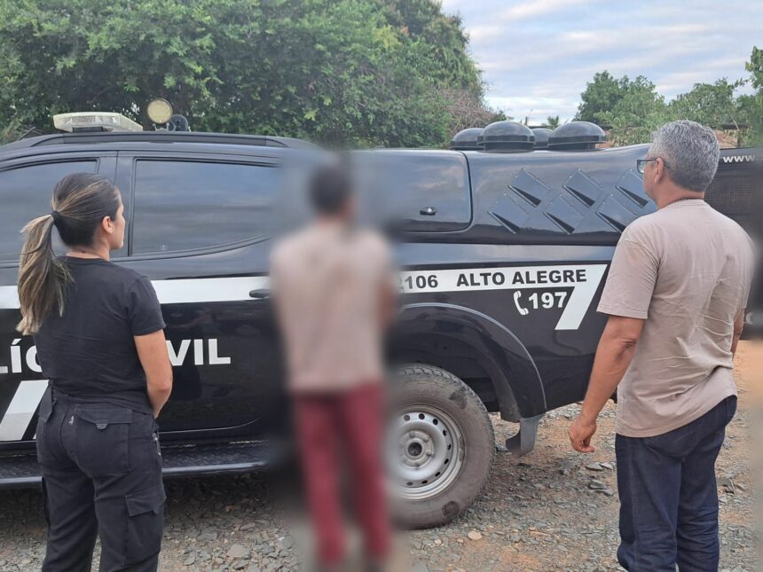 Caseiro suspeito de tentar matar homem por dívida de gás é preso em Alto Alegre