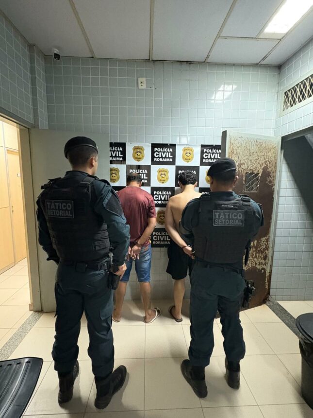 Dois homens são presos após polícia encontrar drogas escondidas em geladeira, no Aparecida