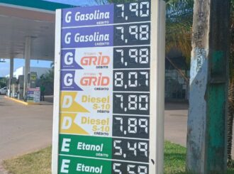 Gasolina volta a subir e já chega a R$ 7,90 em Boa Vista