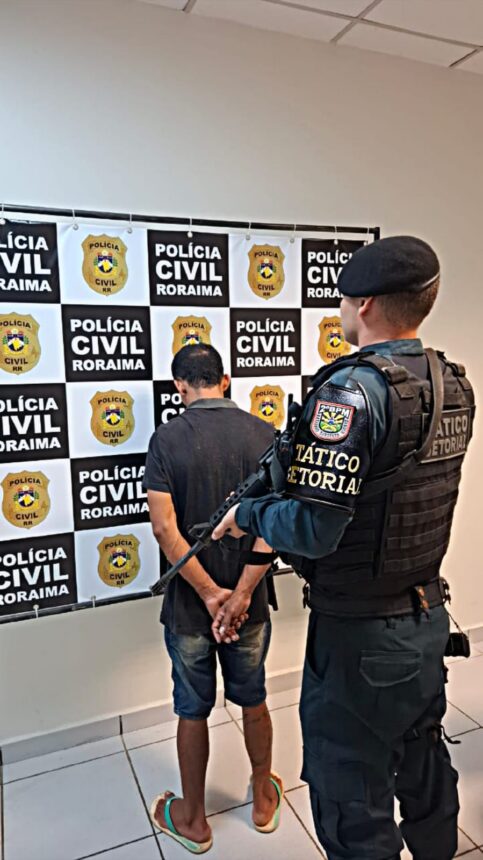 Homem é preso suspeito de estuprar bebê de 2 anos em Boa Vista