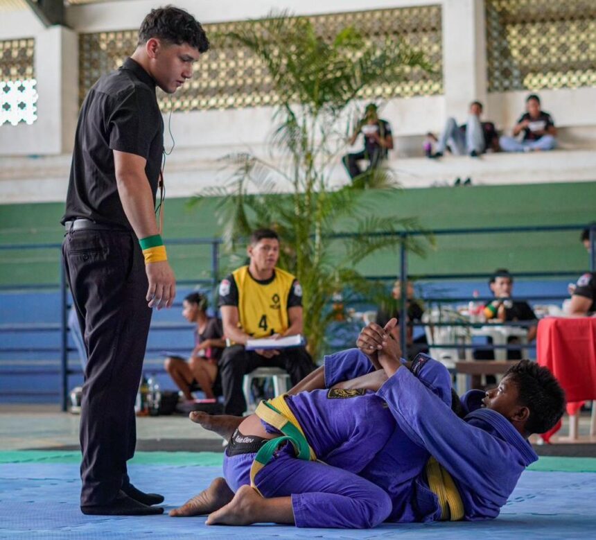Roraimense campeão nacional se destaca no Jiu-Jitsu e inicia trajetória na arbitragem