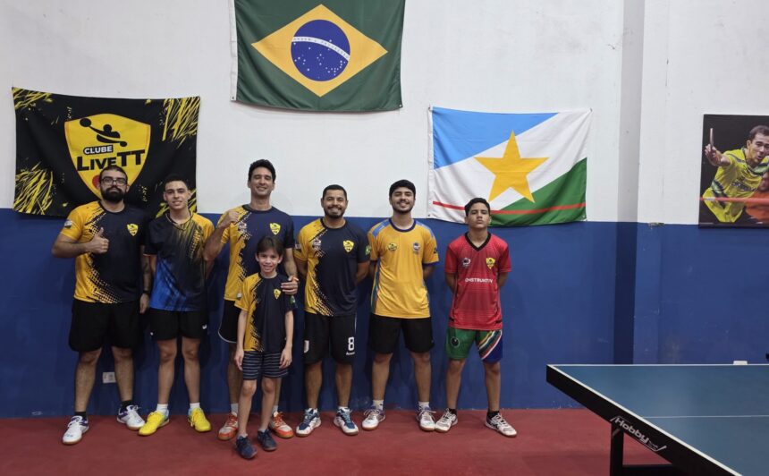 Atletas representam Roraima na Copa Brasil de Tênis de Mesa 2026