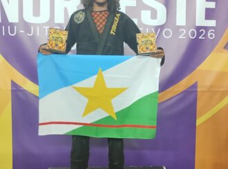 Atleta roraimense Thiago Oliveira é ouro duplo na Copa Norte-Nordeste de Jiu-jitsu 