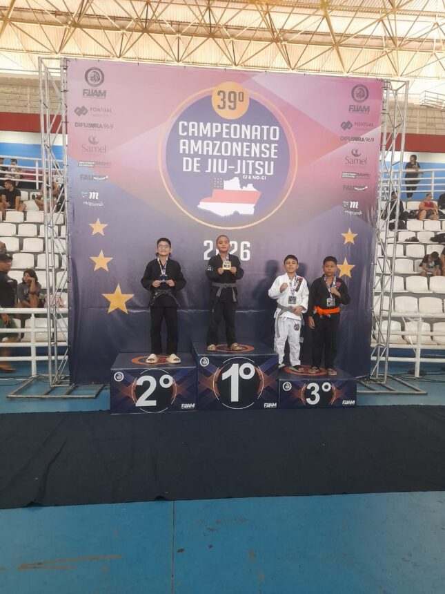 Promessa do jiu-jitsu, atleta macuxi é medalha de ouro em campeonato no Amazonas