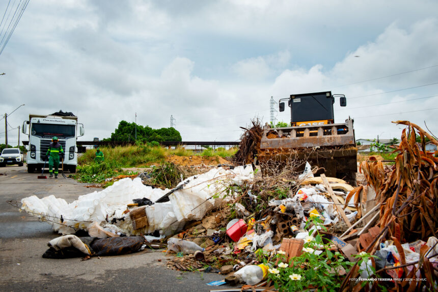 Descarte irregular de lixo aumenta riscos e prejuízos no período chuvoso em Boa Vista