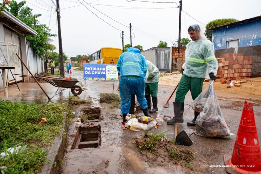 Bairro de Boa Vista registra mais de 100 milímetros de chuva nesta quarta, 22