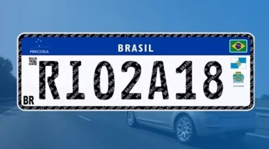 Nova lei pode obrigar troca de todas as placas de veículos no Brasil