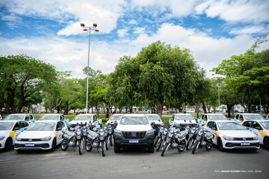 Prefeitura de Boa Vista reforça frota da Saúde municipal com novos veículos