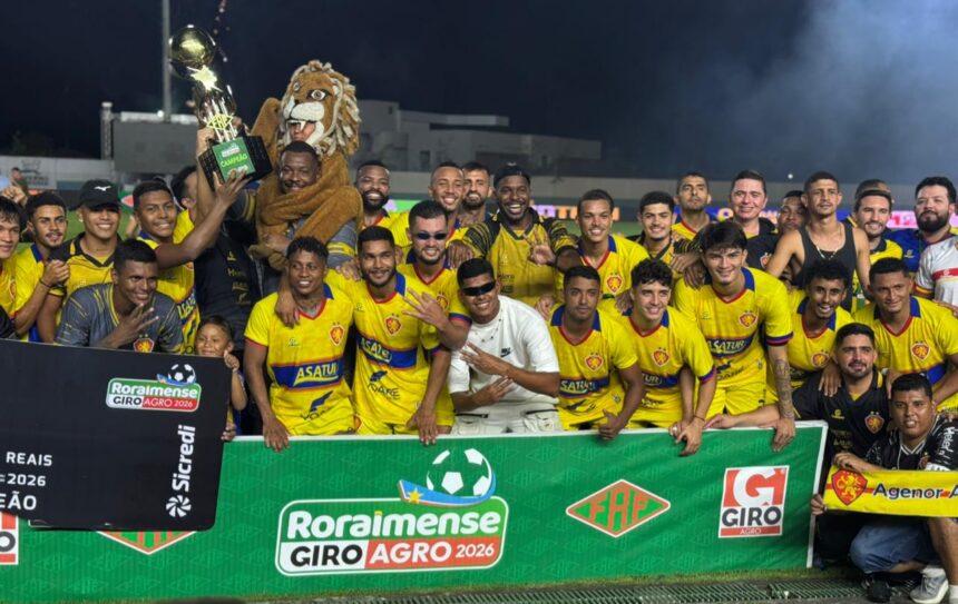 Grêmio Atlético Sampaio vence Baré e se consagra tricampeão do Campeonato Roraimense