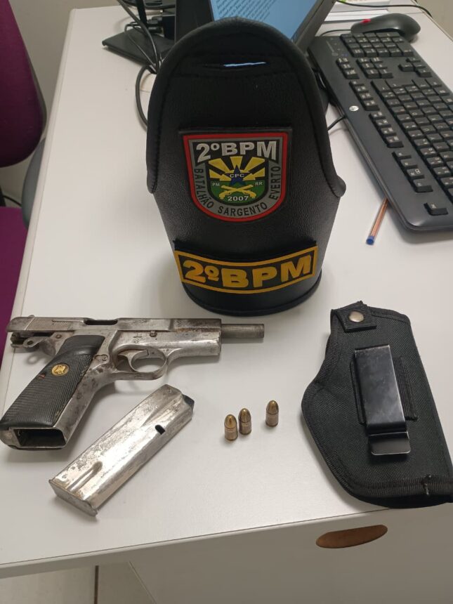 Autônomo é preso por ameaçar ex-companheira com arma de fogo no São Bento