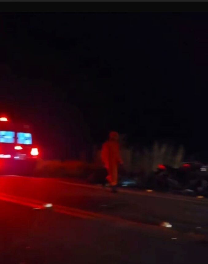 Três pessoas ficam feridas em acidente de trânsito na BR-174