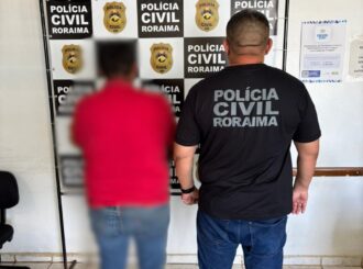 Homem é preso após invadir casa da ex-companheira, ameaçá-la e furtar o celular do atual parceiro dela