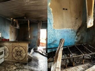 Filho é preso após incendiar casa da mãe e ameaçá-la com um tijolo, no São Bento