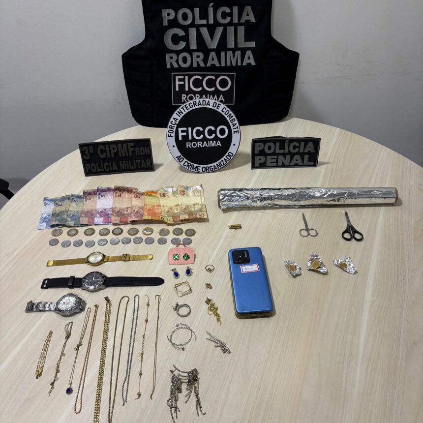 Seis pessoas são presas em operação contra tráfico e cumprimento de mandados no Sul de Roraima nesta semana