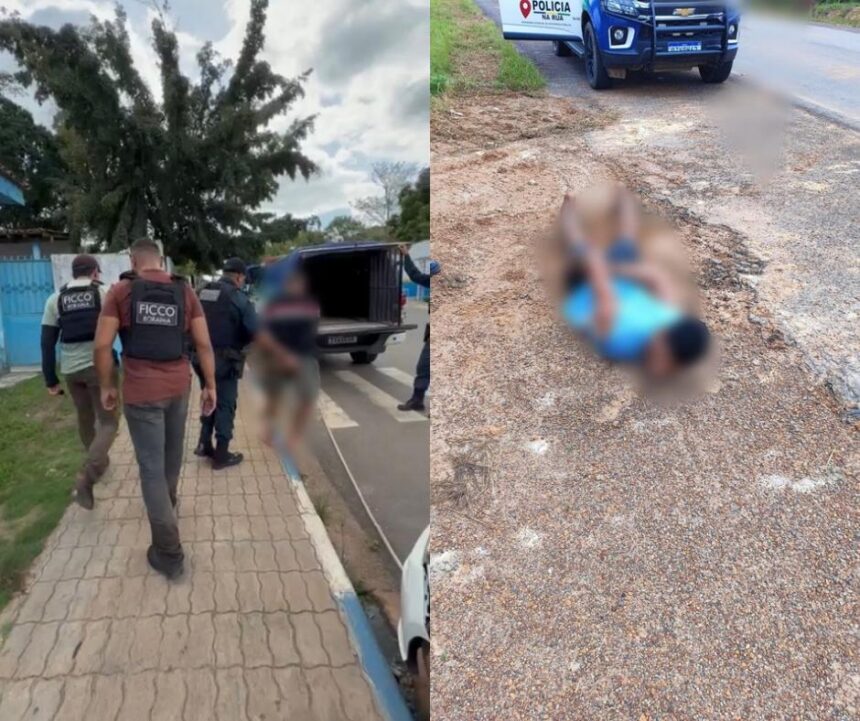 Operação prende dois integrantes de facção que invadiram casa para roubar carro e R$ 8 mil de idoso, em Rorainópolis