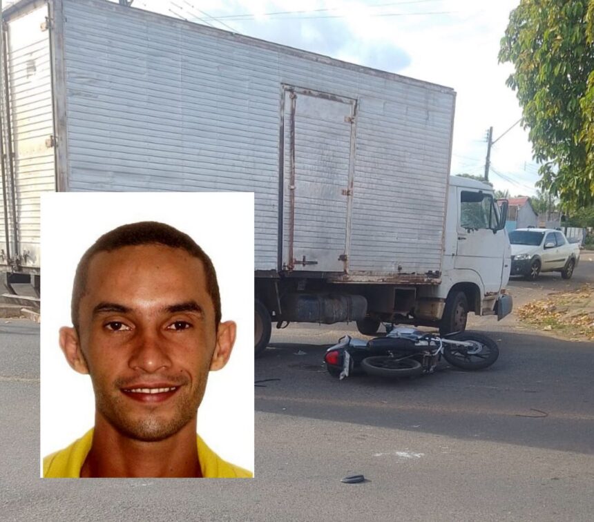 Motociclista morre ao colidir com caminhão na Avenida Ataíde Teive