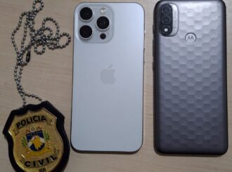 Celular furtado de dentro de instituição pública de Mucajaí é localizado após rastreamento