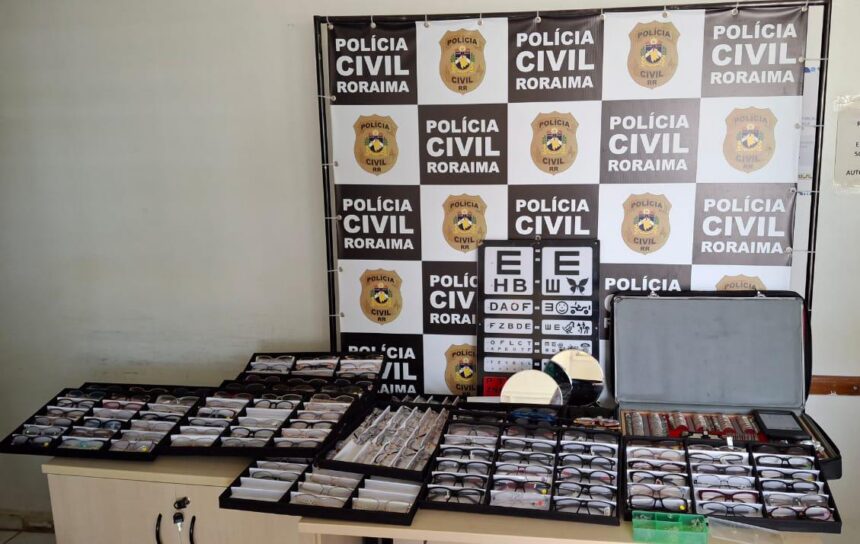 Falsos médicos oftalmologistas são presos por realizar exames de vista ilegais dentro de igreja no interior de Roraima