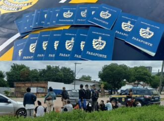 PRF prende “coiotes” com 20 migrantes na BR-401, em Roraima