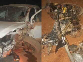 Motociclista morre após colidir frontalmente com caminhonete na BR-401, em Normandia