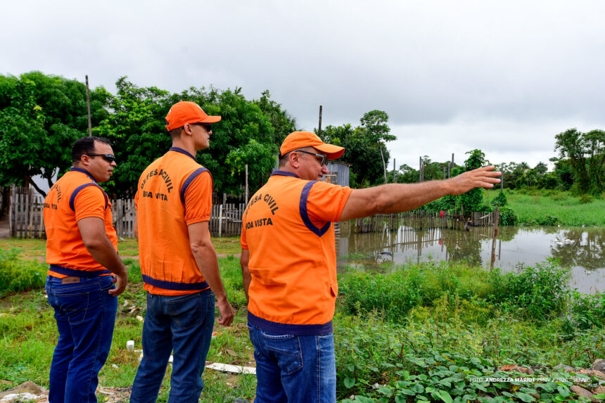 Boa Vista está em Alerta Amarelo para chuvas intensas e ventos fortes