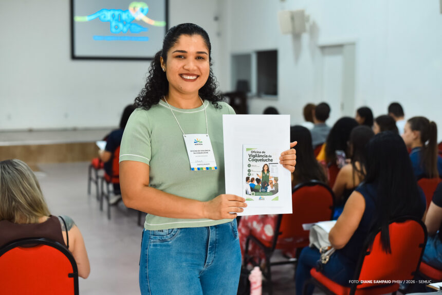 Prefeitura de Boa Vista promove capacitação em vigilância da coqueluche para a Atenção Primária