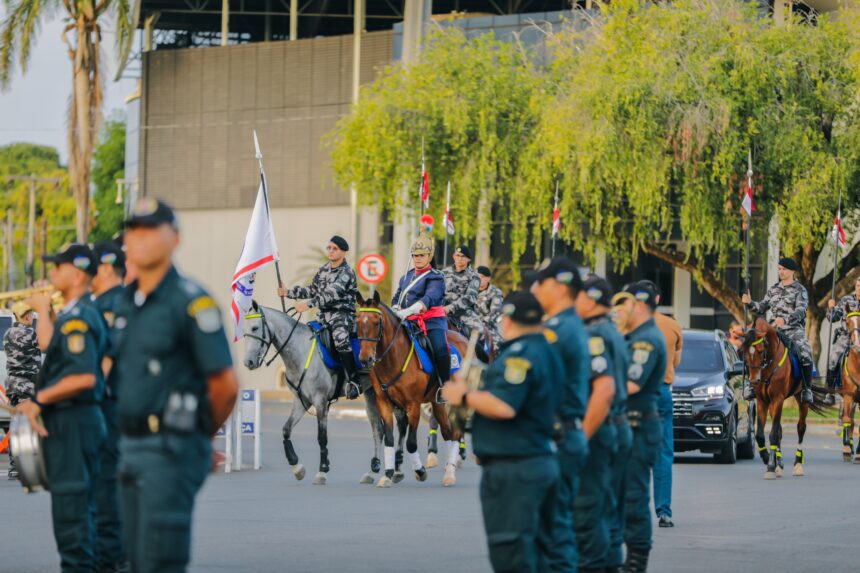 Governador anuncia concurso da Polícia Militar com 600 vagas durante posse da primeira mulher comandante-geral da corporação em Roraima