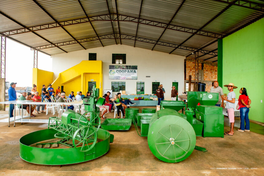 Produtores rurais são beneficiados com novos equipamentos