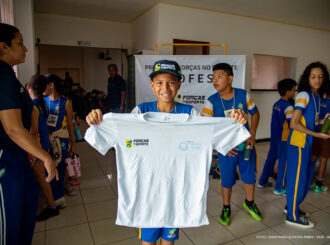 Em parceria com a Base Aérea de Boa Vista, alunos da rede municipal integram projeto esportivo