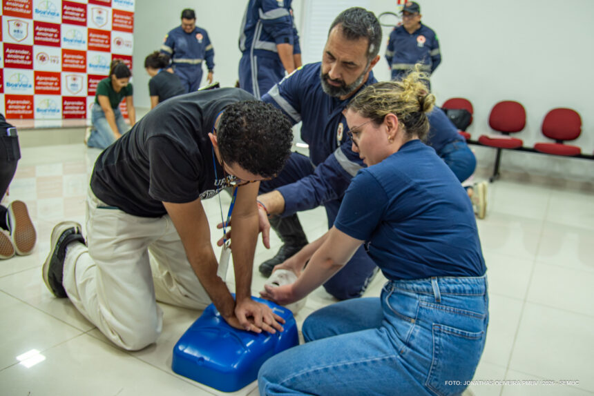 SAMU-BV inicia primeiro treinamento externo do ano para estudantes de Medicina da UFRR