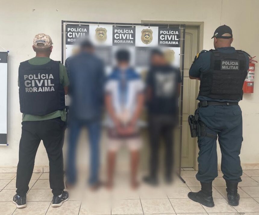 Três jovens de 19 anos são presos por latrocínio de idoso