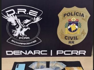 Investigado por delivery de drogas é preso no bairro Laura Moreira