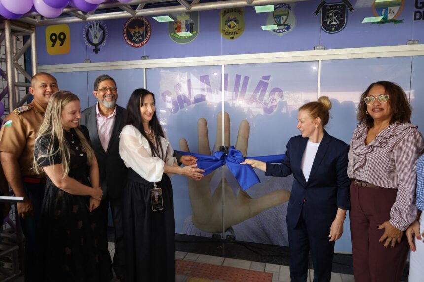 Sala Lilás: espaço especializado para acolhimento de mulheres vítimas de violência é inaugurado em Roraima