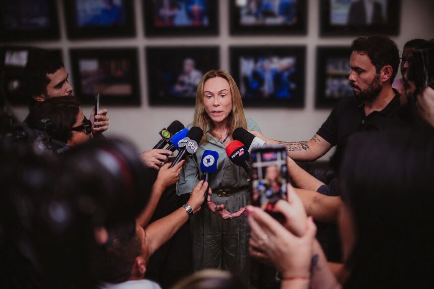 Durante convenção do MDB, Teresa Surita reafirma disputa ao Senado; anúncio de apoio ao Governo deve acontecer ainda esta semana