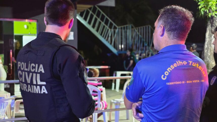 Cinco pessoas são presas por fornecer bebida alcoólica para adolescentes em bares de Boa Vista