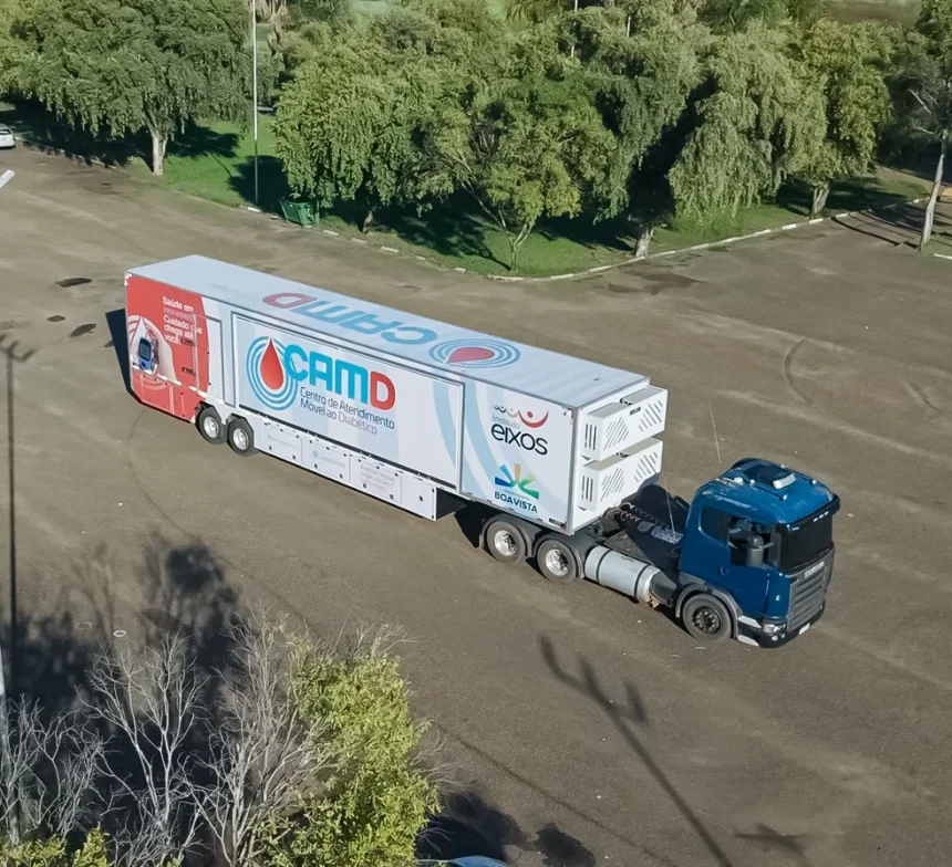 Carreta do diabético vai realizar mais de 9 mil atendimentos a partir desta sexta-feira em Boa Vista