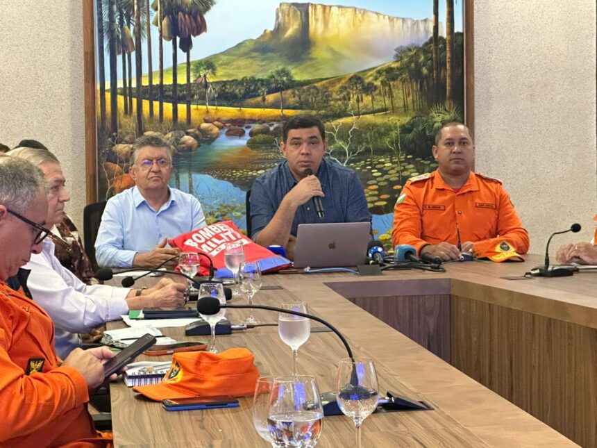 Sampaio cria gabinete de crise e anuncia série de ações para mitigar impactos das chuvas e cheias em Roraima